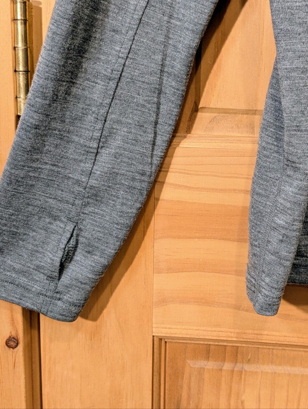 Kuhl Merino Wool 1/4 Zip Pullover Mens XL Heathered Grey Base Layer Outdoor Gorp - Picture 6 of 13